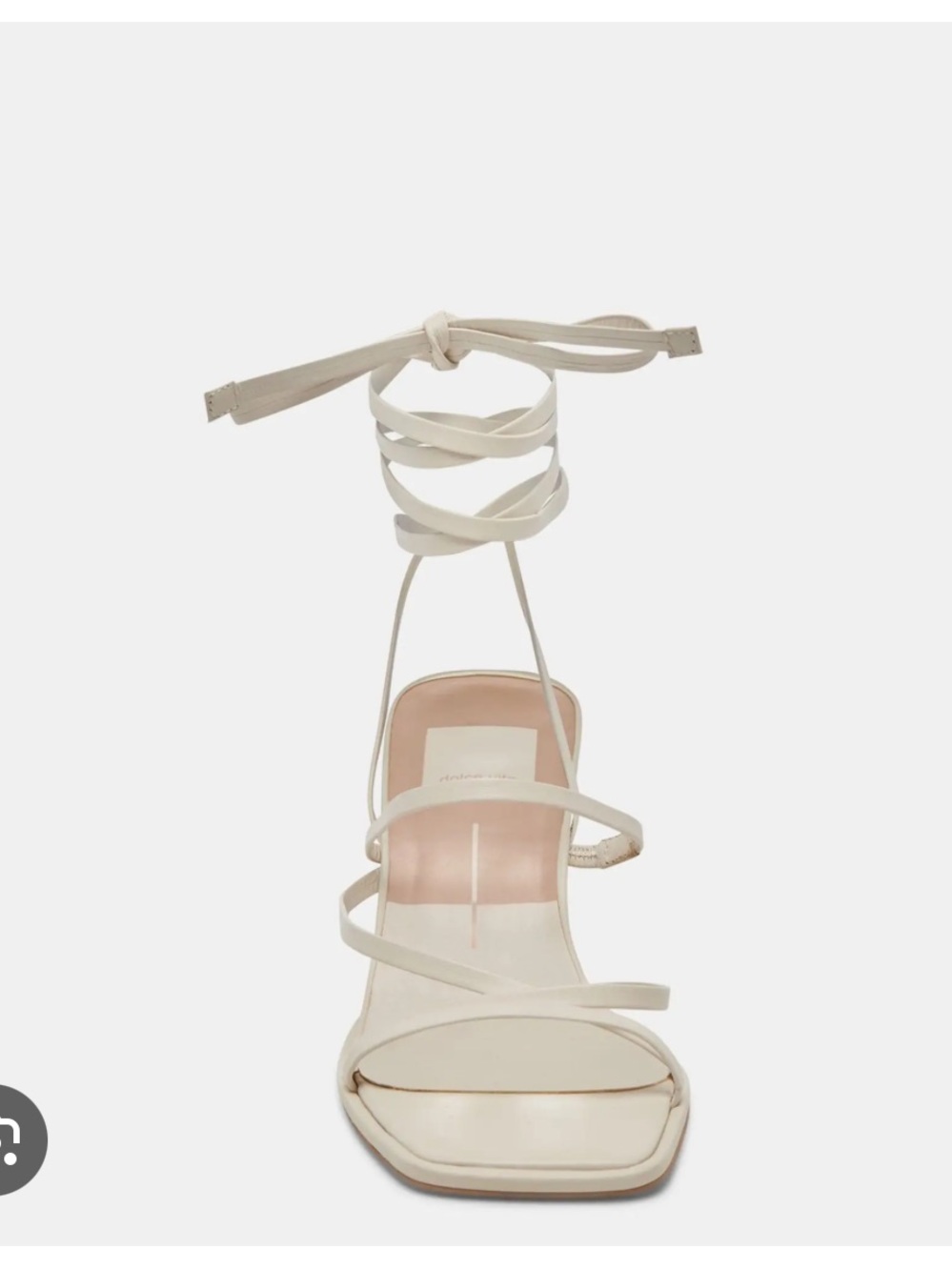 Dolce Vita Malabo Ivory Leather NWOT